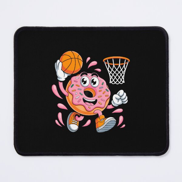 Item preview, Funny Donut Basketball Player Slam Dunk Fan Hoops designed and sold by vaharisanic.