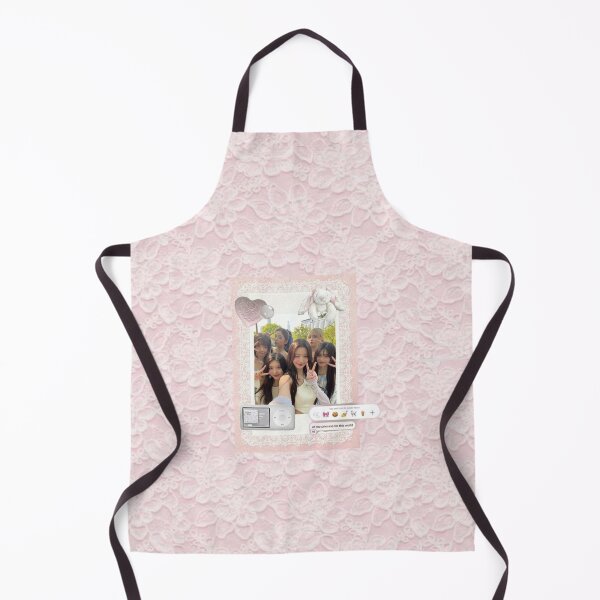 Item preview, IVE Pastel Pink Collage | Girly K-Pop Aesthetic Pattern designed and sold by KryaArts27.
