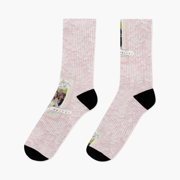 Item preview, IVE Pastel Pink Collage | Girly K-Pop Aesthetic Pattern designed and sold by KryaArts27.