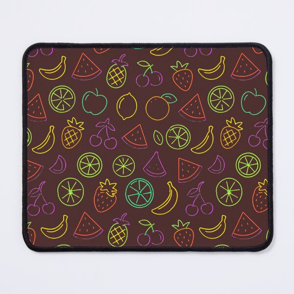 Item preview, Neon Fruit Pattern – Cute Colorful Summer Fruit Doodle Design designed and sold by Sksticker991.