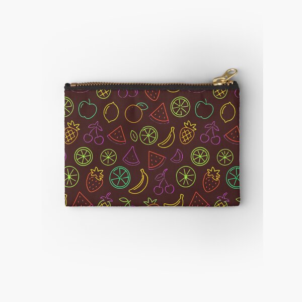Item preview, Neon Fruit Pattern – Cute Colorful Summer Fruit Doodle Design designed and sold by Sksticker991.