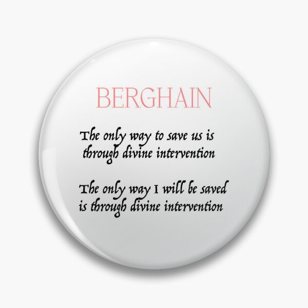 Item preview, Rosalia - Berghain Lyrics  designed and sold by CharlessHodge.