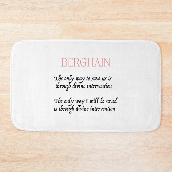 Item preview, Rosalia - Berghain Lyrics  designed and sold by CharlessHodge.