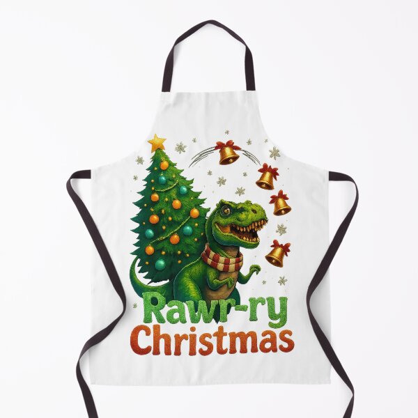 Item preview, Rawr-ry Christmas Dino designed and sold by Robynkie.