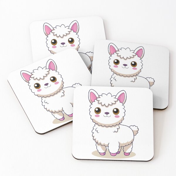 Item preview, Cute Cartoon Llama or Alpaca Illustration designed and sold by Jirada.