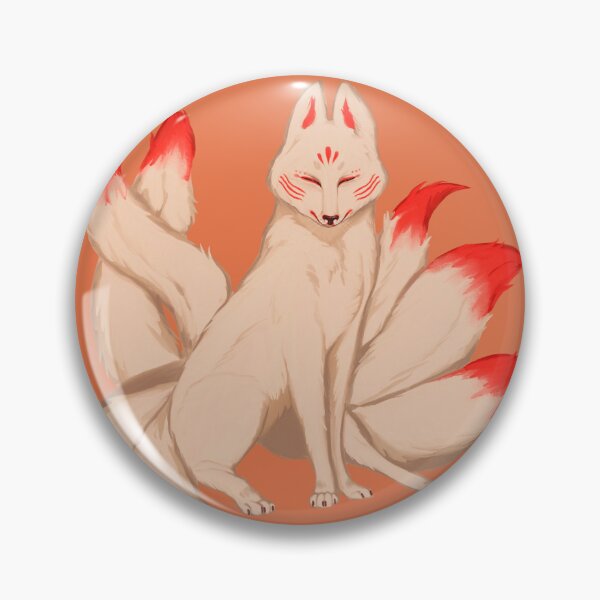 Item preview, Mythical Red Summer Kitsune designed and sold by pstephens8.