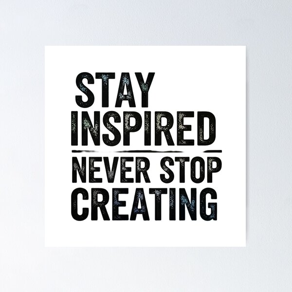 Item preview, Motivational Grunge Typography Creative Quote designed and sold by DreamBuySell.