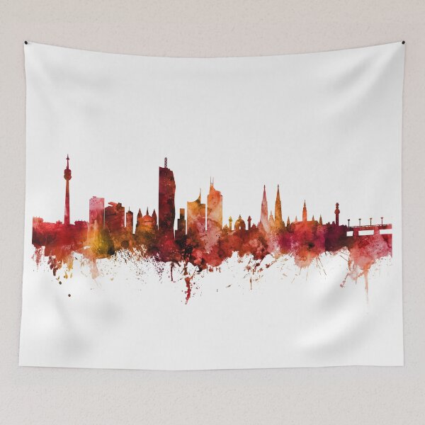 Item preview, Vienna Austria Skyline designed and sold by ArtPrints.