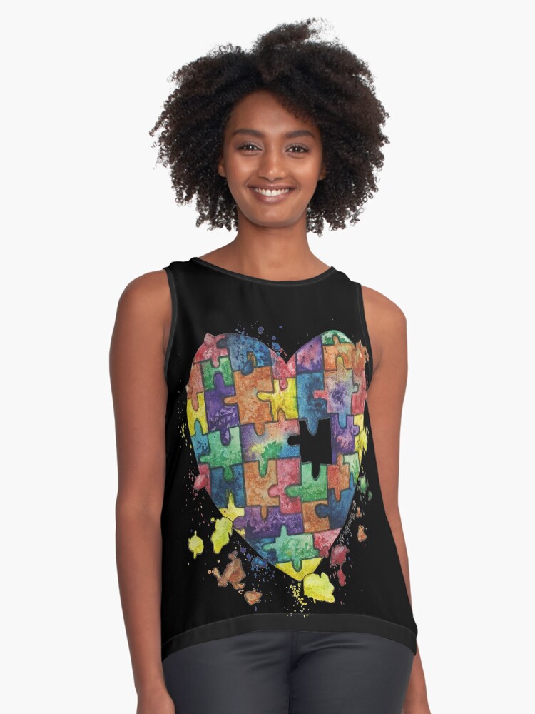 Item preview, Sleeveless Top designed and sold by Hueswithheart.