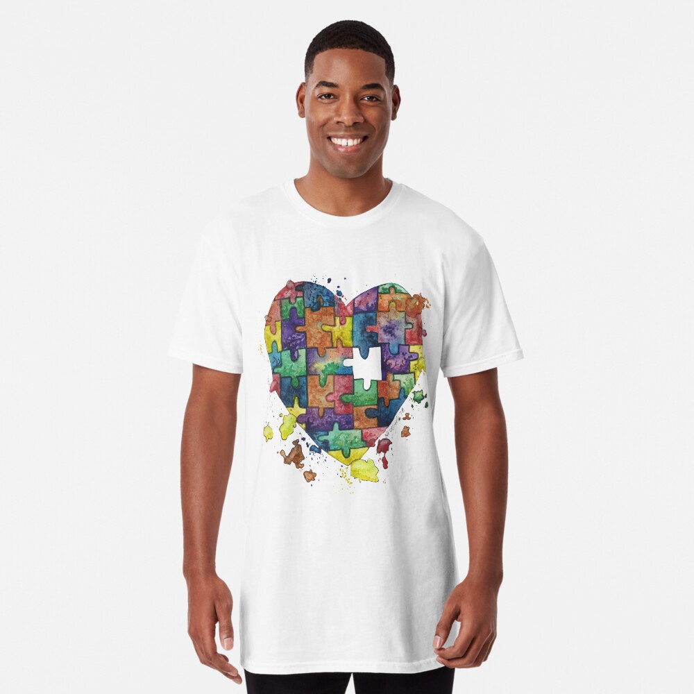 Item preview, Long T-Shirt designed and sold by Hueswithheart.