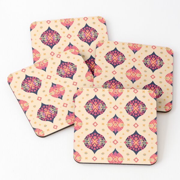 Item preview, Colorful Geometric Mandala Pattern With Vibrant Symmetry for Wallpaper, Fabric, and Home Décor designed and sold by KanDa-Shop.