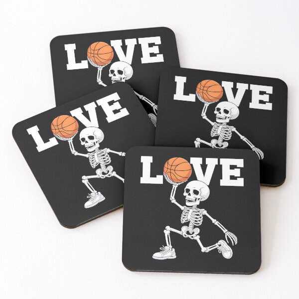 Item preview, Basketball Skeleton Love designed and sold by charitashmoqs.