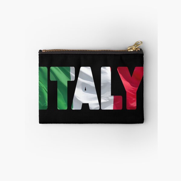 Item preview, ITALY - Flag Flying in Wind cut to Letters Souvenir Sticker Shirt designed and sold by Adam Gormley.
