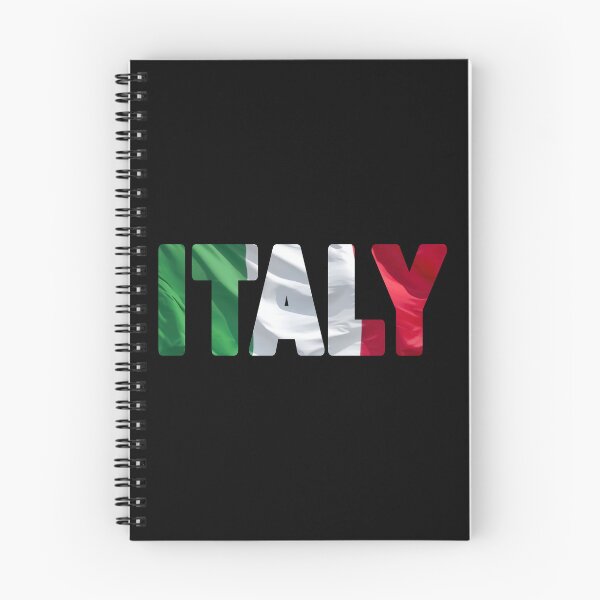 Item preview, ITALY - Flag Flying in Wind cut to Letters Souvenir Sticker Shirt designed and sold by Adam Gormley.