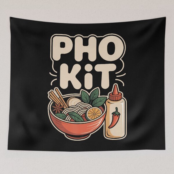 Item preview, Pho Kit Vietnamese Noodle Soup Bowl Herbs Lime Chili designed and sold by DianaCandyce.