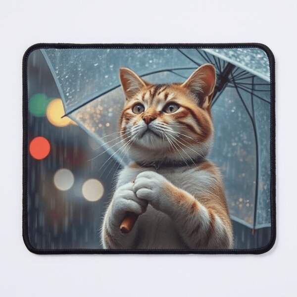 Item preview, CAT IN THE RAIN designed and sold by artfu.