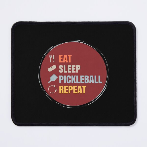 Item preview, Pickleball Quote, Eat Sleep Pickleball Repeat designed and sold by ToggleBet.