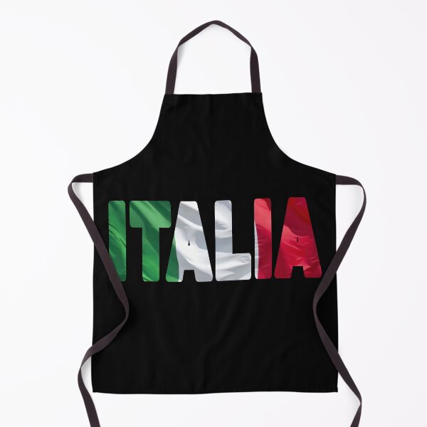 Item preview, ITALIA - Flag Flying in Wind cut to Letters Souvenir Sticker Shirt designed and sold by Adam Gormley.