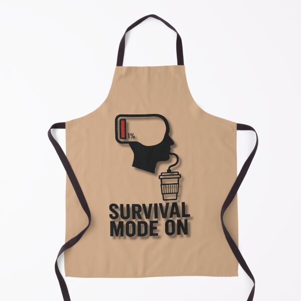 Item preview, Survival Mode On – Funny Parenting Coffee Design designed and sold by MadeInNapTime.