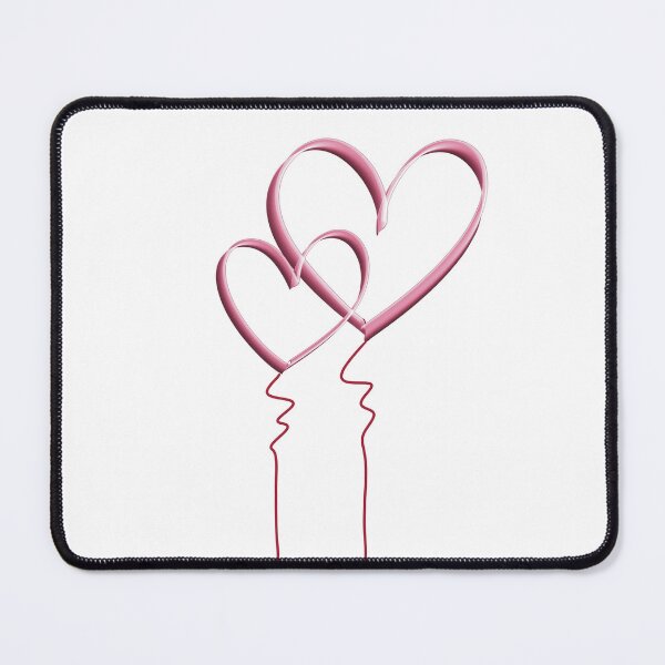 Item preview, Two Pink heart  designed and sold by Nokart.