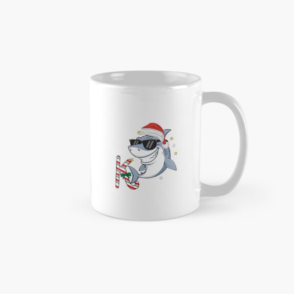 Item preview, Christmas Shark With Candy – Funny Festive Ocean Art” designed and sold by Fouziaart08.