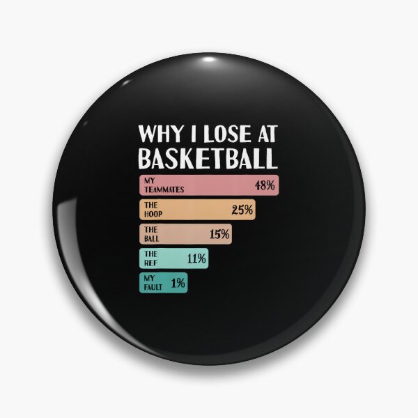 Item preview, Funny Why I Lose At Basketball designed and sold by CeliaApril.