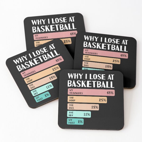 Item preview, Funny Why I Lose At Basketball designed and sold by CeliaApril.
