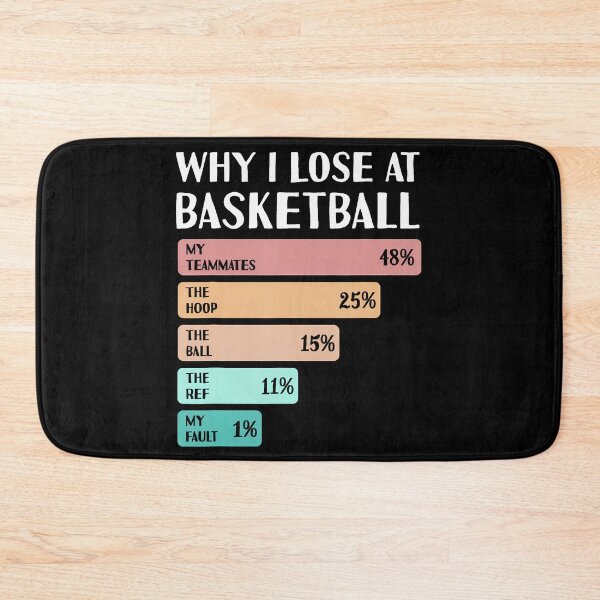 Item preview, Funny Why I Lose At Basketball designed and sold by CeliaApril.