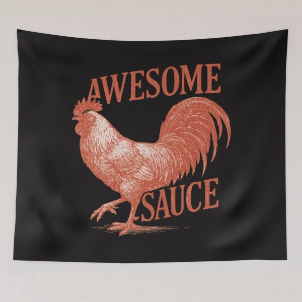 Item preview,  Awesome Sauce Rooster designed and sold by ThomasMaitra5.