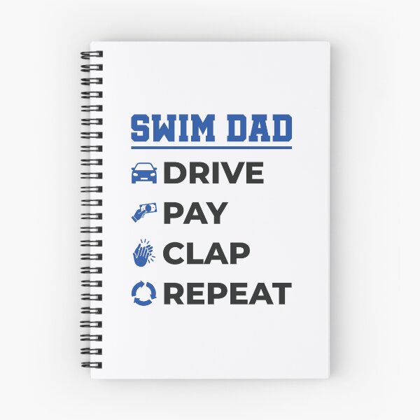 Item preview, Swim Dad Drive Pay Clap Repeat designed and sold by jaygo.