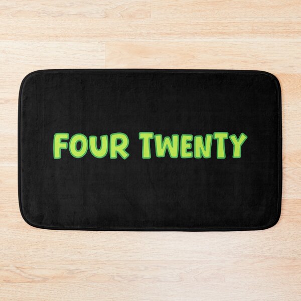 Item preview, Four Twenty, Green Outline designed and sold by Memes N Lore .