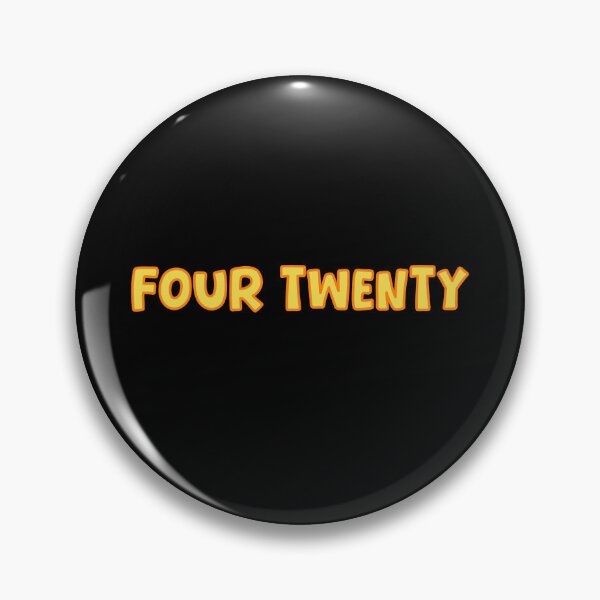 Item preview, Four Twenty, Orange Outline designed and sold by Memes N Lore .