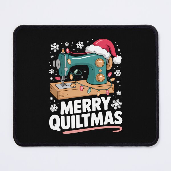 Item preview, Merry Quiltmas Sewing Machine designed and sold by malhanasbih.
