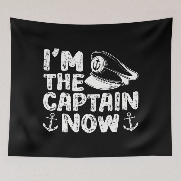 Item preview, The Boat Captain Boating I'M Captain Now designed and sold by AdrianaDoria.