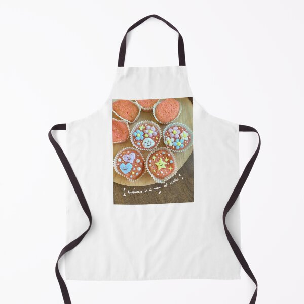 Item preview, Happiness Is a Piece of Cake – Kawaii Pastel Cupcake Illustration designed and sold by Adorebybeccaw.