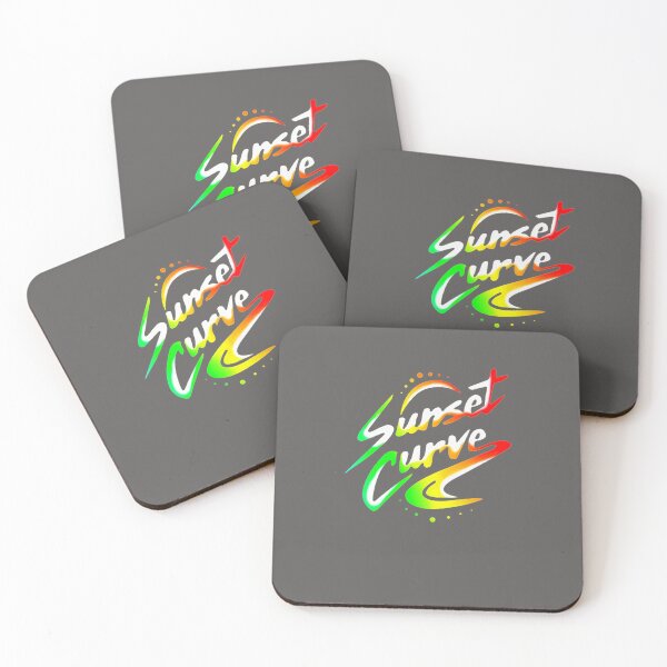 Item preview, SUNSET-CURVE-LOGO-FADED-RAINBOW-2 designed and sold by Jahyerwood.