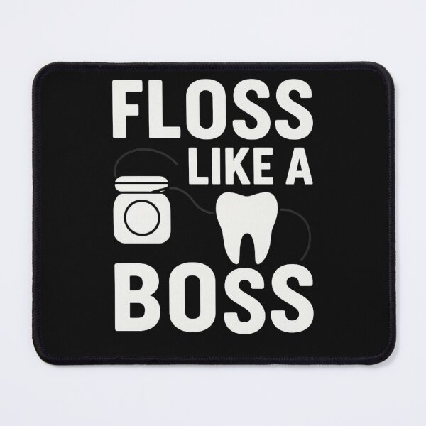 Item preview, Floss Like a Boss — Funny Dentist & Dental Hygienist Shirt designed and sold by Laughprints.