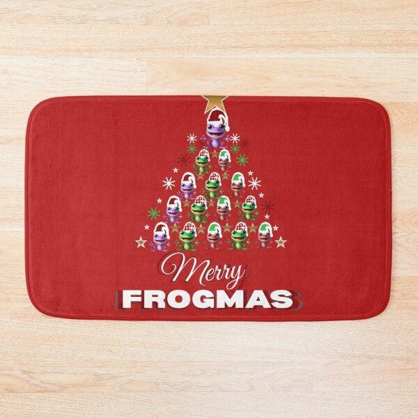 Item preview, Merry Frogmas Christmas Tree • Cute Frog Holiday Pun • Kawaii Christmas Animal Design designed and sold by HopeAndHustle.