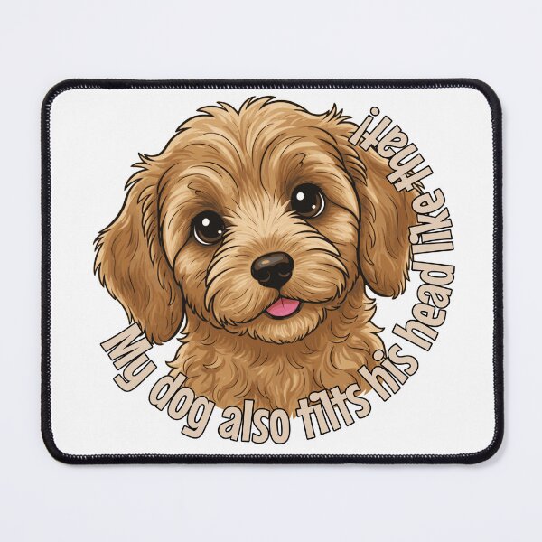 Item preview, My Dog Also Tilts His Head | Cute Puppy Lover T-Shirt designed and sold by Mr Lee.