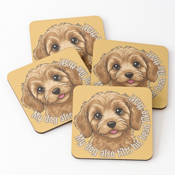 Item preview, My Dog Also Tilts His Head | Cute Puppy Lover T-Shirt designed and sold by Mr Lee.