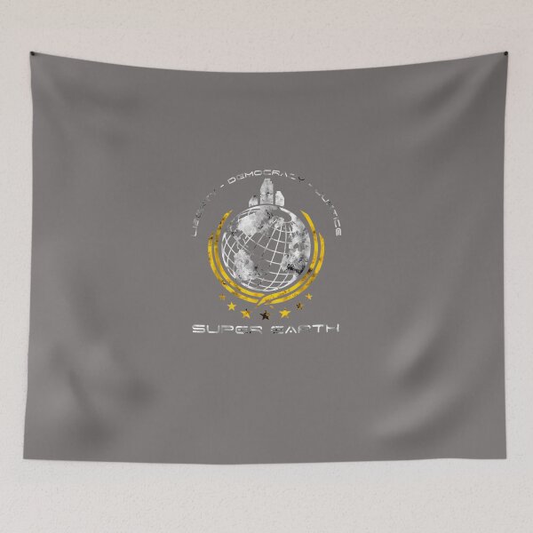Item preview, SUPER EARTH DIVING INTO HELL FOR LIBERTY PLATFORM designed and sold by NicolaiToscan.