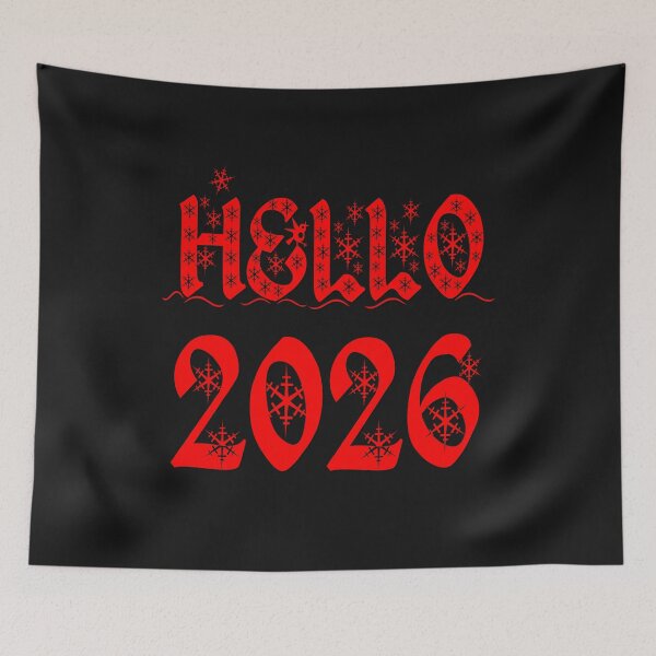 Item preview, HELLO 2026 — Festive New Year Design for Holiday Vibes & Fresh Starts designed and sold by SmartDesigner-.