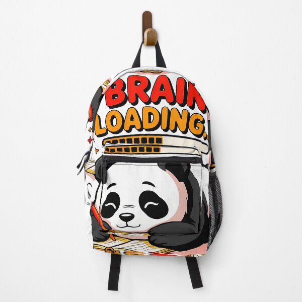 Item preview, Brain Loading Sleepy Lazy Panda – Cute Study Motivation Design designed and sold by Parallel Fold.