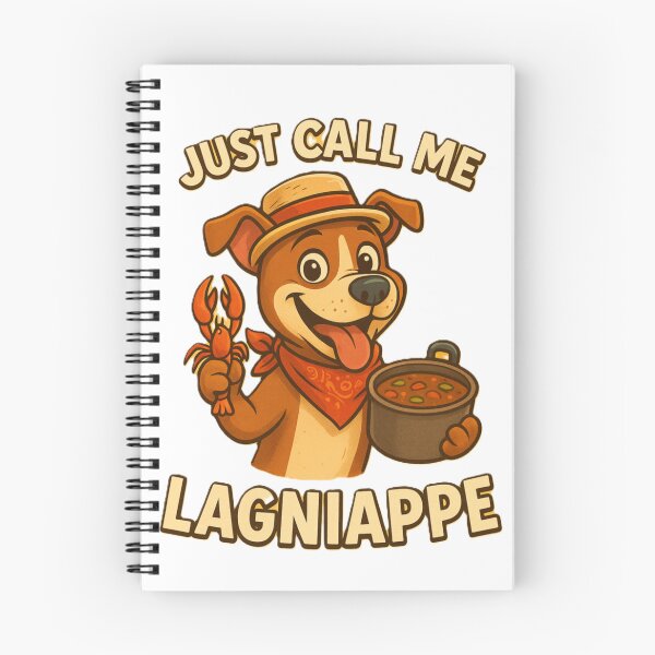 Item preview, Just Call Me Lagniappe – Cute Cajun dog Cartoon | Louisiana Humor Design designed and sold by harmandragon04.