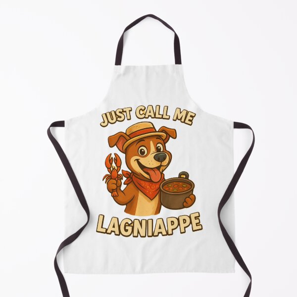 Item preview, Just Call Me Lagniappe – Cute Cajun dog Cartoon | Louisiana Humor Design designed and sold by harmandragon04.