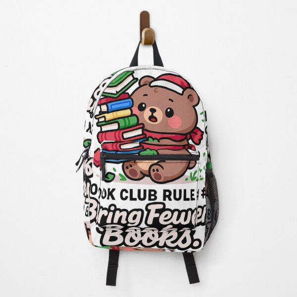 Item preview, Cute Book Club Bear – Funny Bring Fewer Books Design designed and sold by Parallel Fold.
