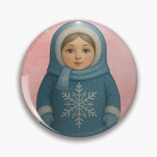 Item preview, Snegurochka Matryoshka in a Fur Coat designed and sold by Russian101.