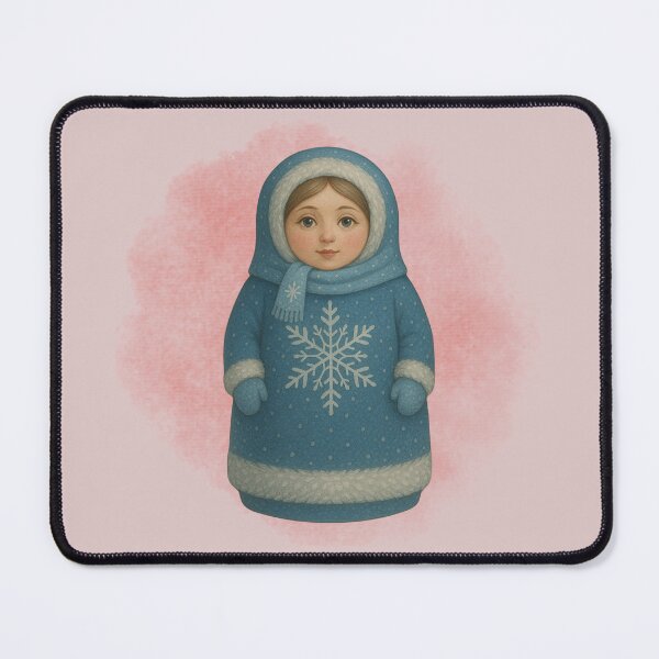 Item preview, Snegurochka Matryoshka in a Fur Coat designed and sold by Russian101.