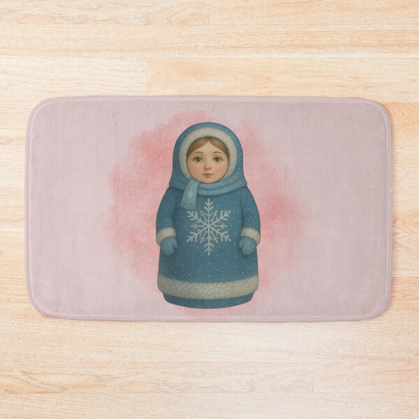 Item preview, Snegurochka Matryoshka in a Fur Coat designed and sold by Russian101.