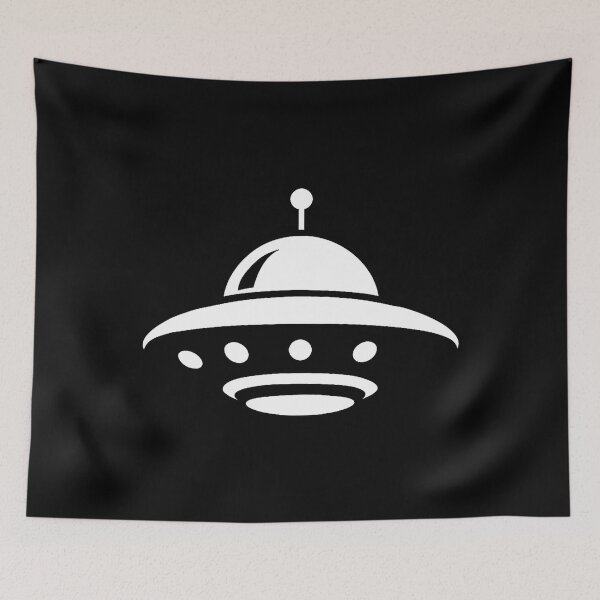 Item preview, Minimalist Ufo Flying Saucer designed and sold by AdrianaDoria.